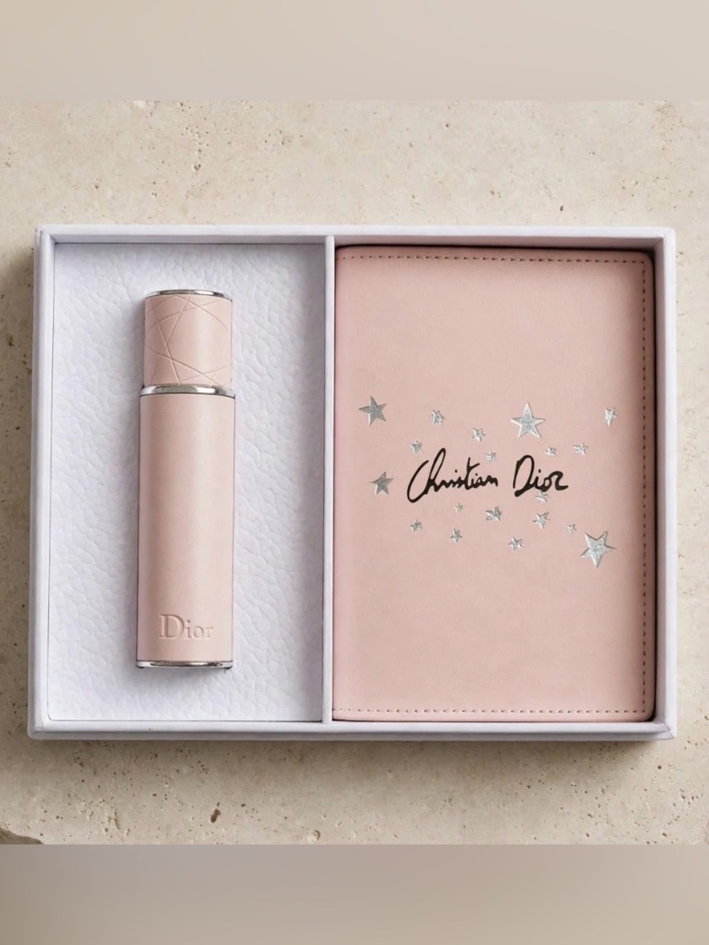 Dior Perfume & Passport Holder Set